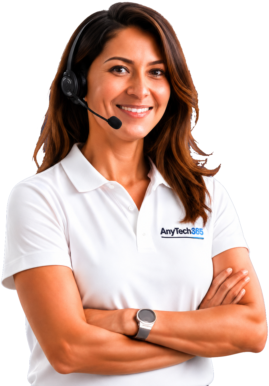 AnyTech365 support agent ready to help with a PC health check